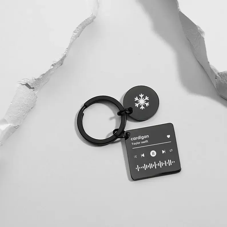 Unlock Your Musical Identity with Spotify Code Keychains on AliExpress
