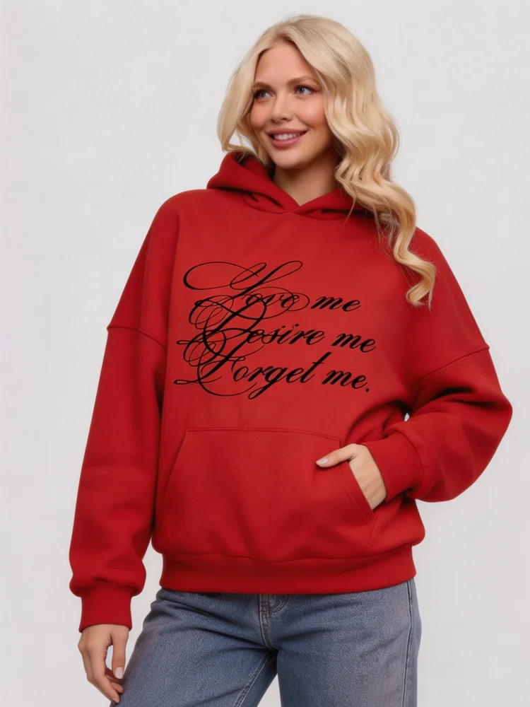 Herbst- und Winter-Punk-Y2K-Streetwear mit Retro-Schriftzug, locker geschnittene langärmelige Pullover-Hoodies für Männer und Frauen – Detail 11