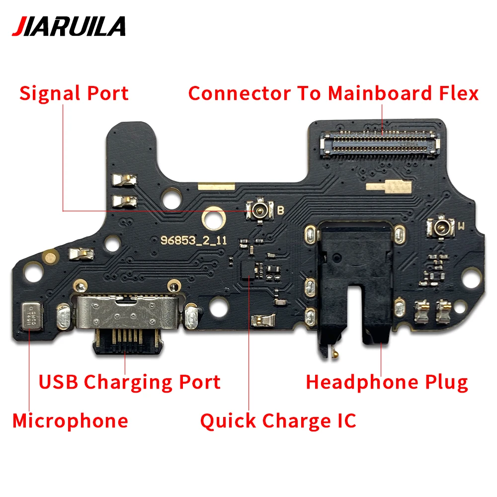 10 Stuks Voor Moto Edge 20 Lite Pro Edge 30 Fusion Neo S Pro 2021 Usb Oplaadpoort Dock Oplader Plug Connector Board Flex Kabel