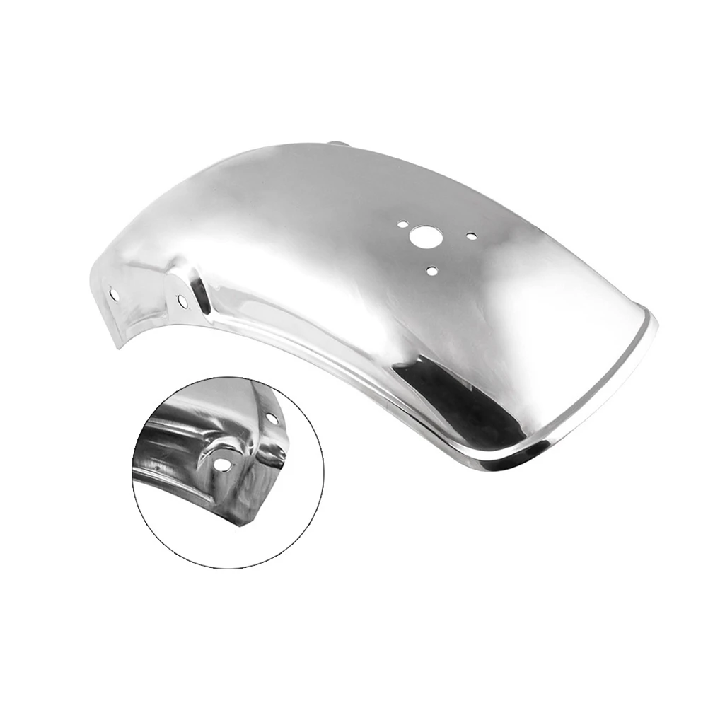 

AT92-Stainless Steel Motorcycle Rear Fender Flares Mud Flaps Mudguard Splash Guard For Suzuki GN125 GN250