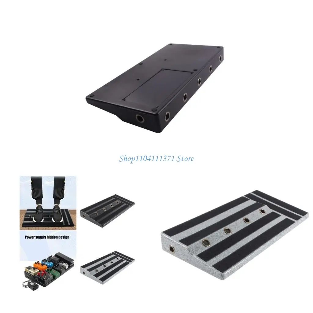 

Guitar Pedals Accessories Guitar Pedal Panel Pedalboard Case with Screwdriver Tape Big Size Guitar Effects Pedal Board