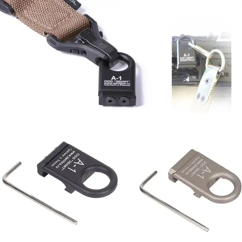 Zenitco A-1 QD Sling Mount Base Fit 20MM Picatinny Rail AR15 Airsoft Accessories Scope Hunting M4 Quick Detach Straps Slingmount