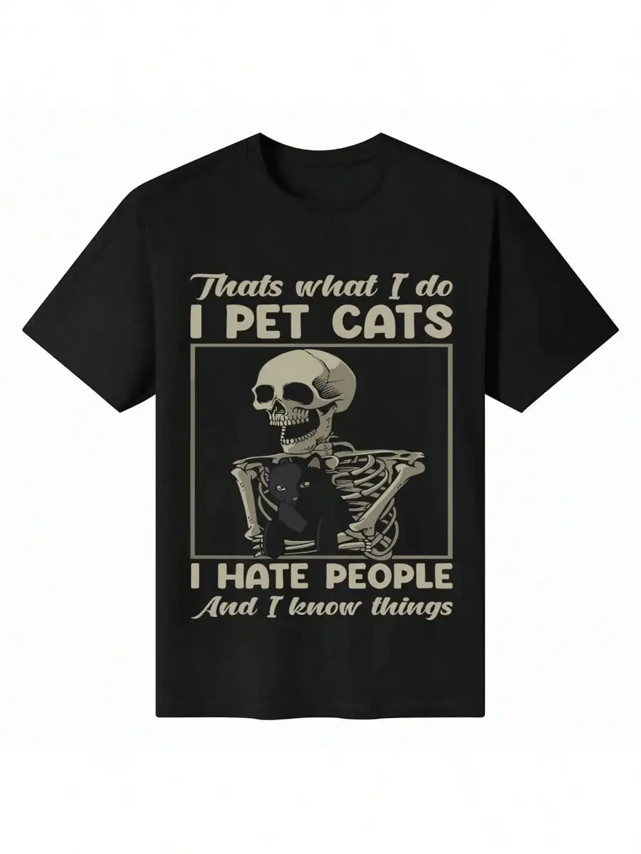 Skeleton Hug Cat Th…