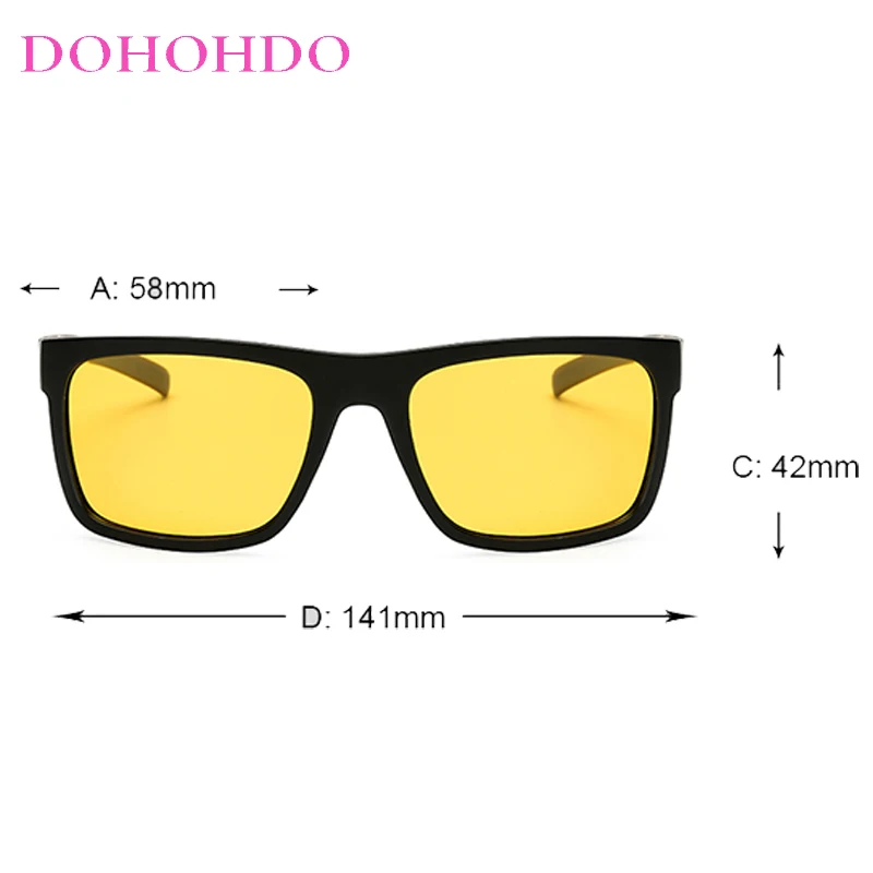 مصمم الأزياء الاستقطاب النظارات الشمسية الرجال النساء العلامة التجارية المضادة للوهج للرؤية الليلية نظارات شمسية القيادة نظارات للجنسين UV400 lrest