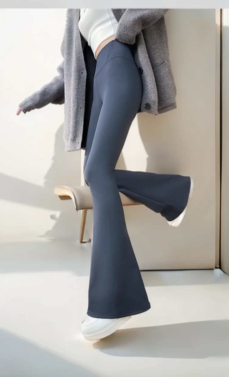 White Leggings Woman Popular Brown High-End Purple Gradient Yogawear Silver Trend Fall Extended Sizing High-Stretch Sexy Ladies'