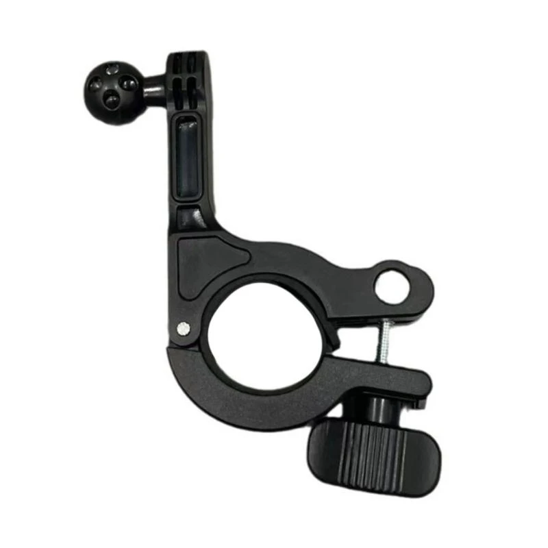 

652F Secure Handlebar Mounting Clamp with 17mm Ball Head Adapter Suitable for Bike Motorcycle Action Camera and Phone Holders