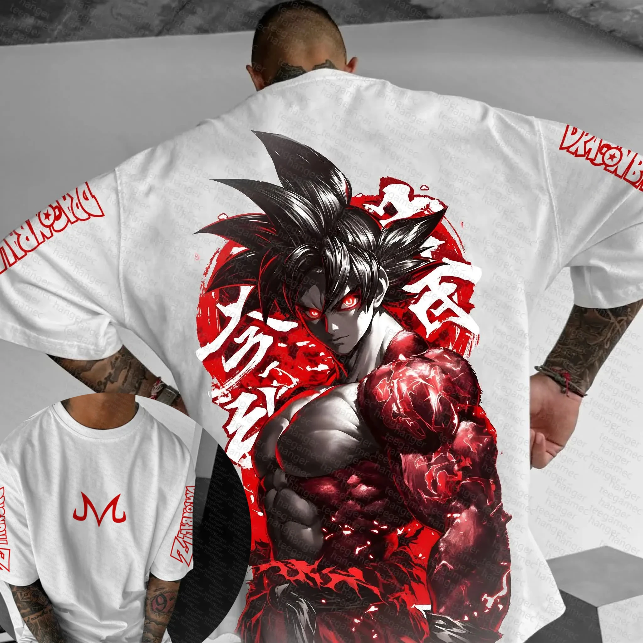 สินค้าอนิเมะดราก้อนบอล เสื้อยืดโอเวอร์ไซส์แฟชั่นฤดูร้อนสำหรับผู้ชายและผู้หญิง、เสื้อฮู้ด、กางเกงขาสั้นและกางเกงวอร์มยอดนิยม