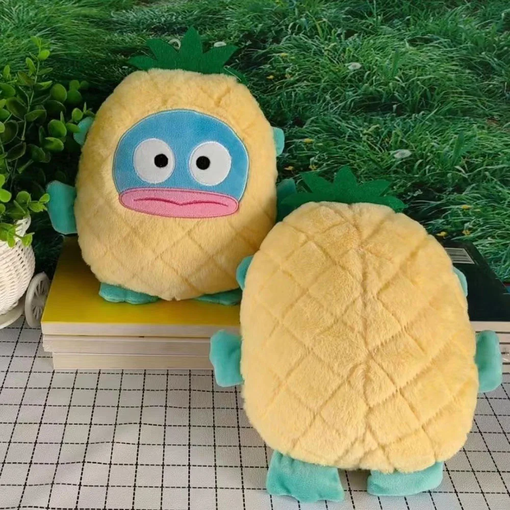 Nuovi modelli Kawaii Anime ananas Hangyodon peluche bambola cartone animato carino ornamenti giocattolo per bambini alto valore viso regalo di