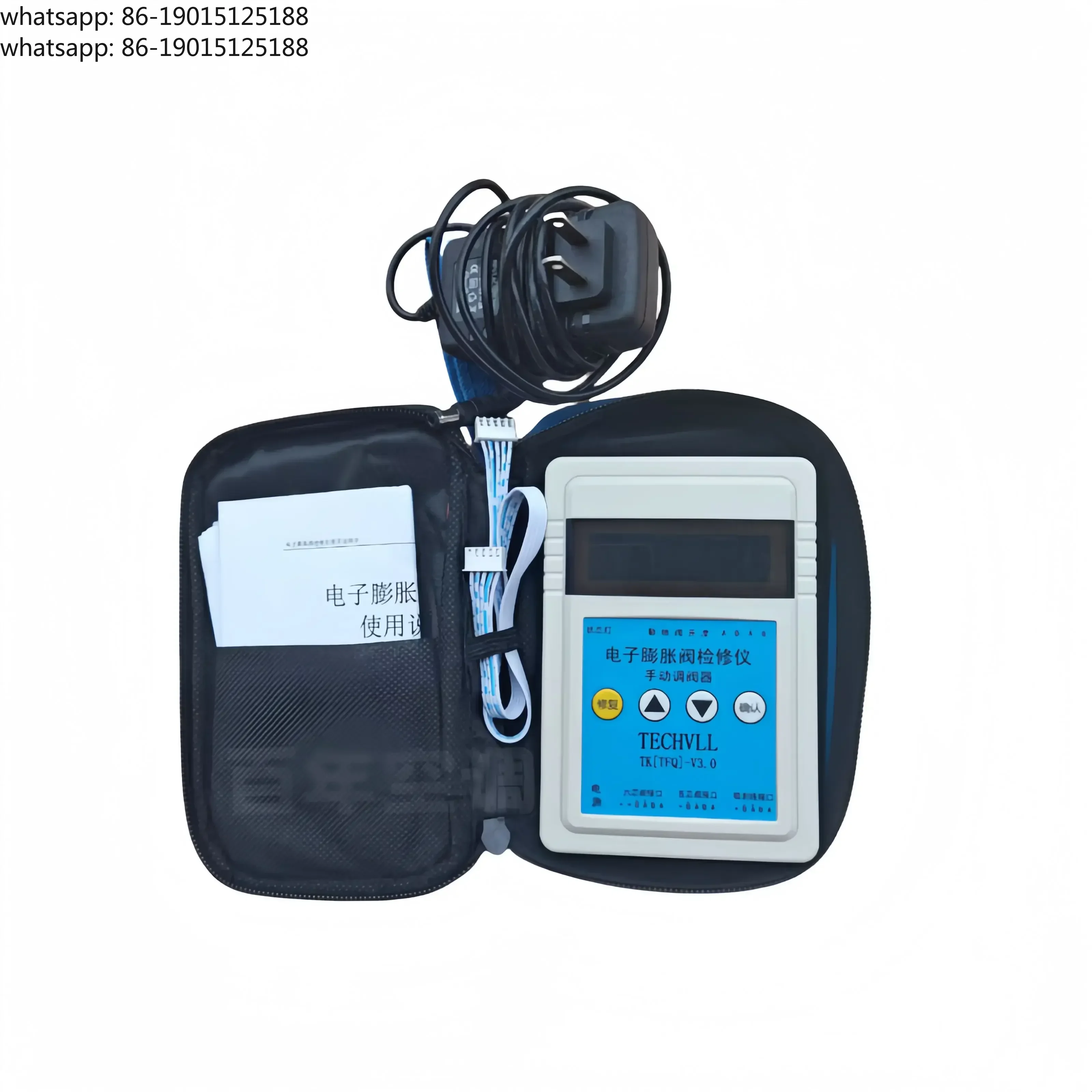 Electronic Expansion Valve Tester - 5/6-Wire HVAC Repair Tool for Manual/Automatic Valve Opening, Compatible with Most Brands