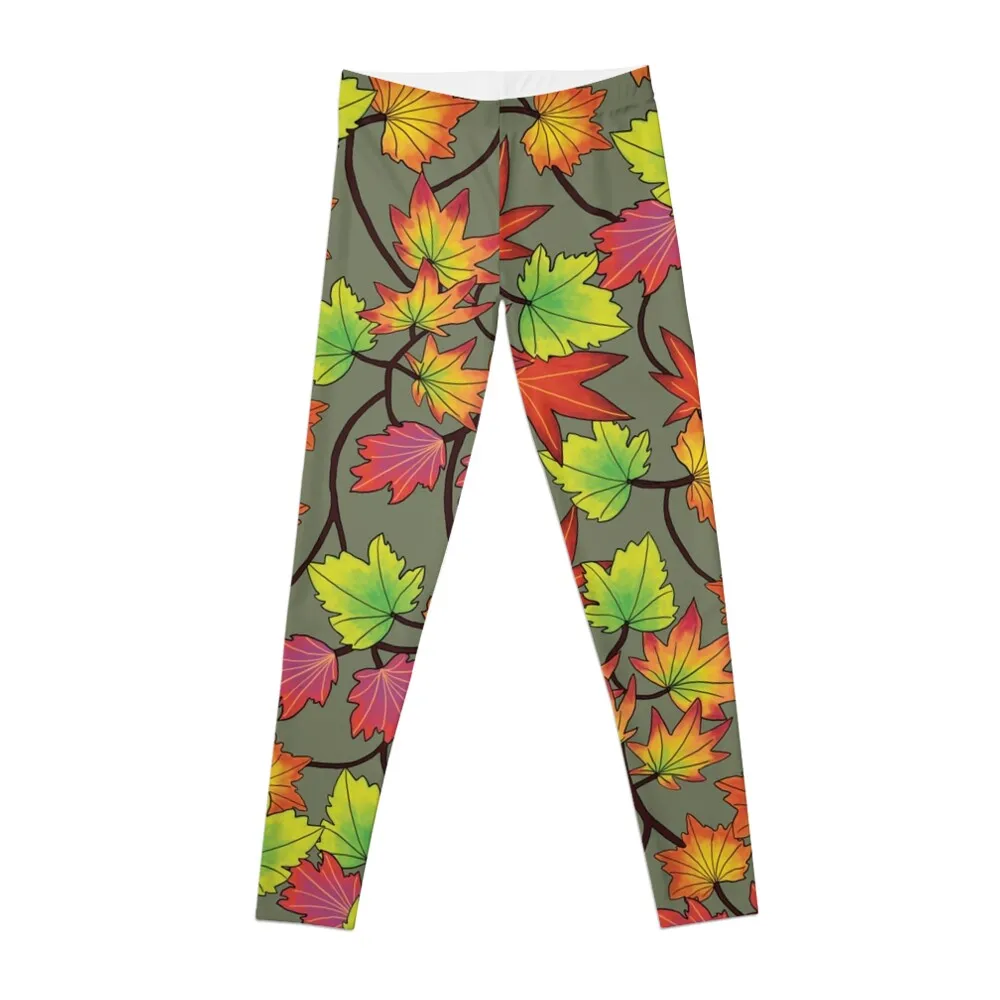 Leggings Splendor in Green Fall pour femmes, Sportedly Gym, Leggings pour filles, 2024