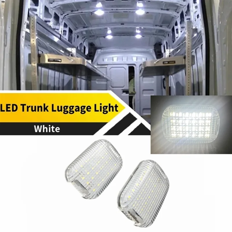 2X For Ford Transit 150/250/350/350 HD Van Transit Connect 2015-2023 for Ford E-Transit 2022-2023 LED Interior Cargo Dome Light