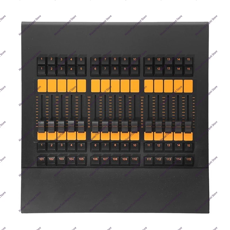 Lighting Control Console Command Wing Black Horse Command Wing DMX512 Stage Lighting Push Rod Wing