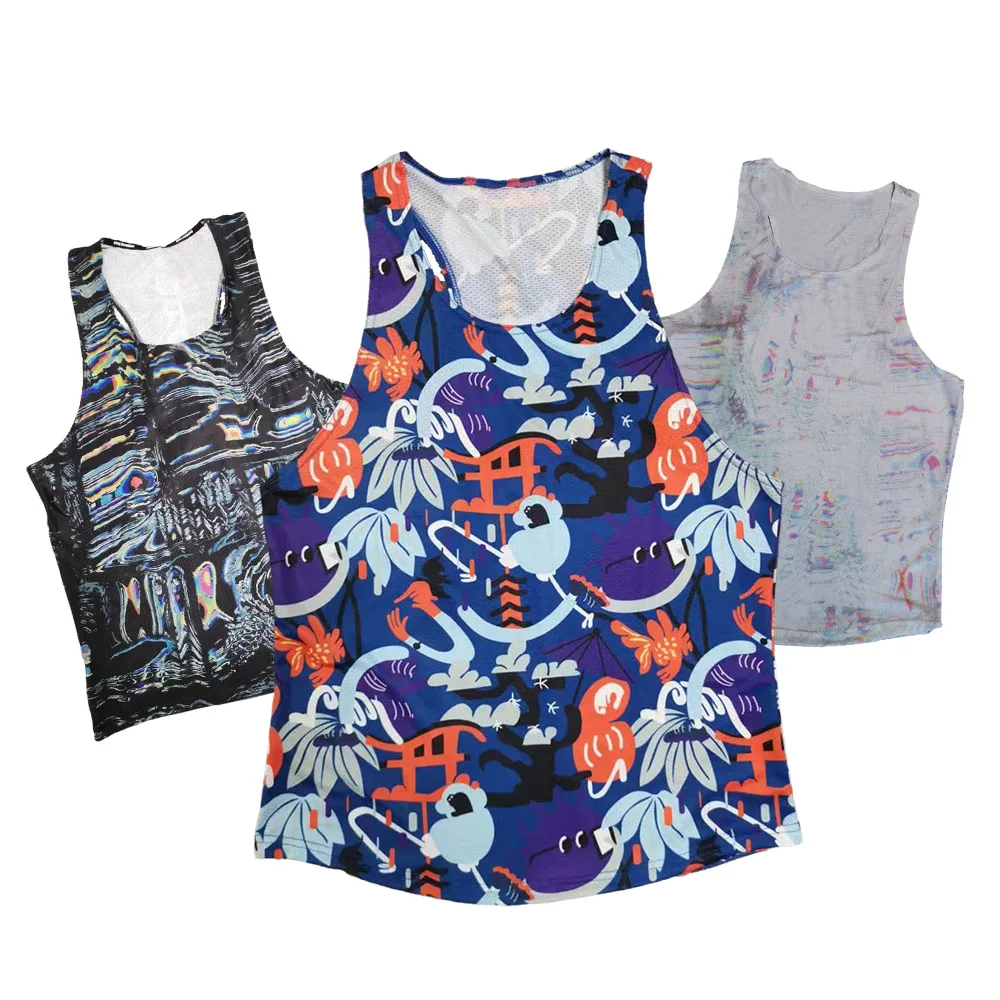 

Athletic Tank Top Runnning Speed Vest Fitness Shirt Sleeveless Mens Clothing Athlete Track Field Singlet