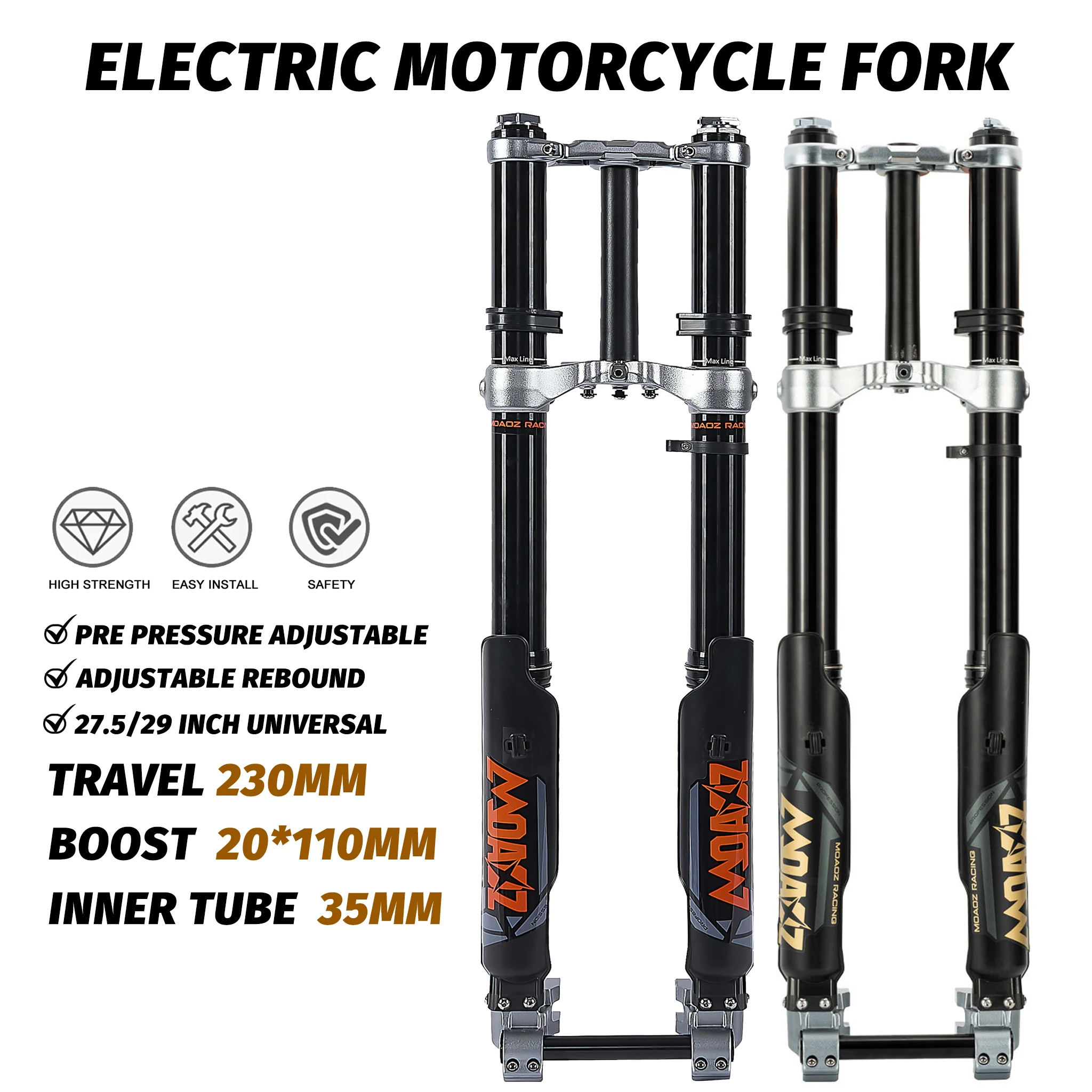 

Dirt Bike Part Light X S Motorcycle Shock Absorber Front Fork for SURRON