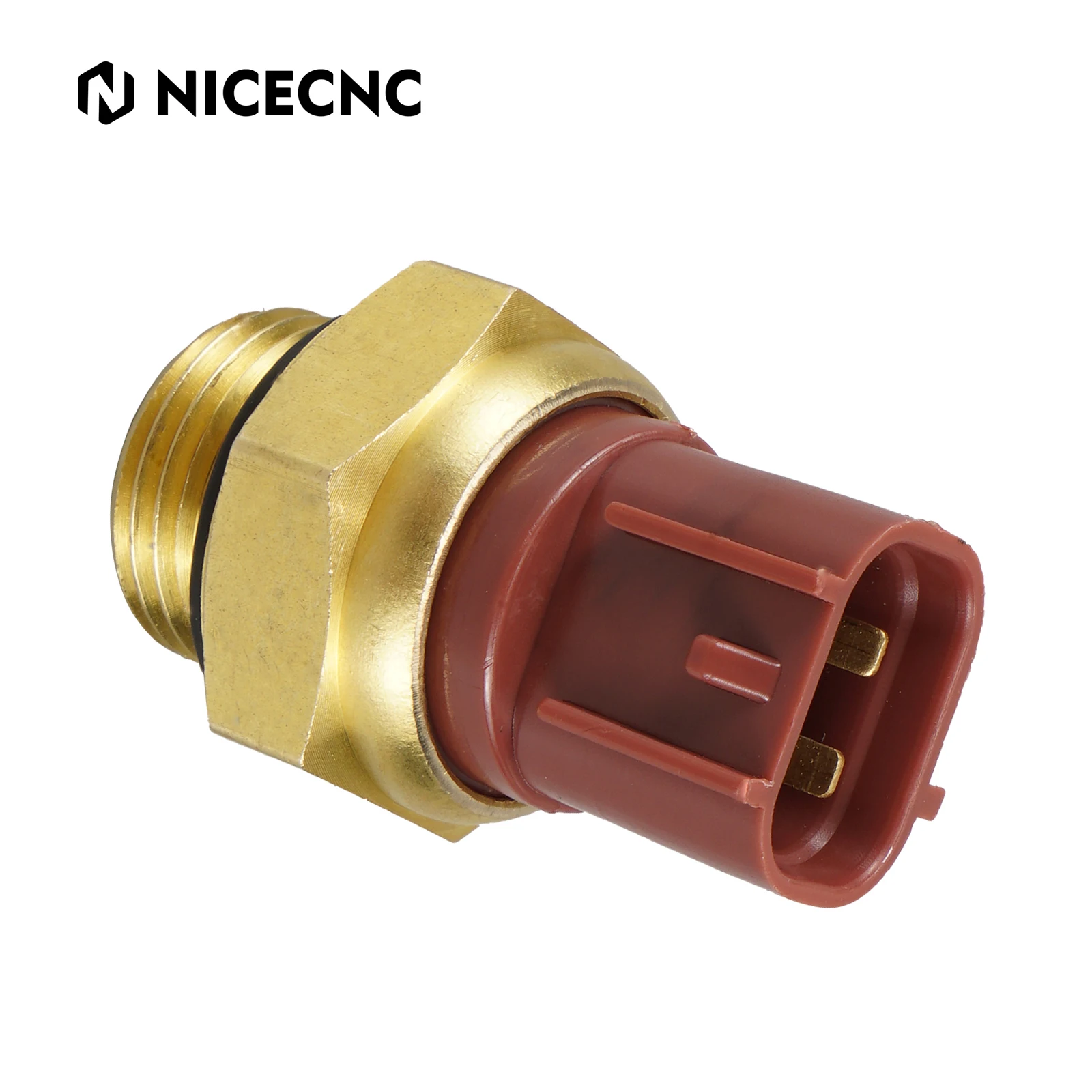 

ATV UTV Thermostat Radiator Fan Switch for Yamaha RHINO 450 06-09 RHINO 660 04-07 KODIAK 400 2WD KODIAK 450 4WD 2003-2006