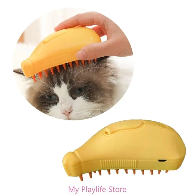 Pet Brush Dogs Comb Self Cleaning Massage Brush for Dogs Hair Removes Tangles Pet Hair Massages Accessories