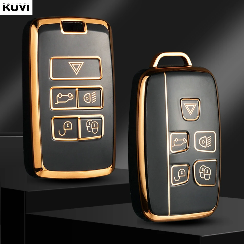 TPU Auto Fernbedienung Schlüssel Fall Abdeckung Shell Fob für Land Rover Range Rover Sport Velar Evoque Freelander2 Entdeckung Jaguar xf xj xjl xe