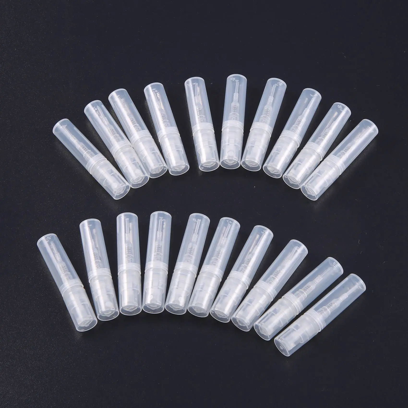 

【Popular】1200Pcs 2ML Transparent Plastic Spray Bottle Small Cosmetic Packing Atomizer Perfume Bottles