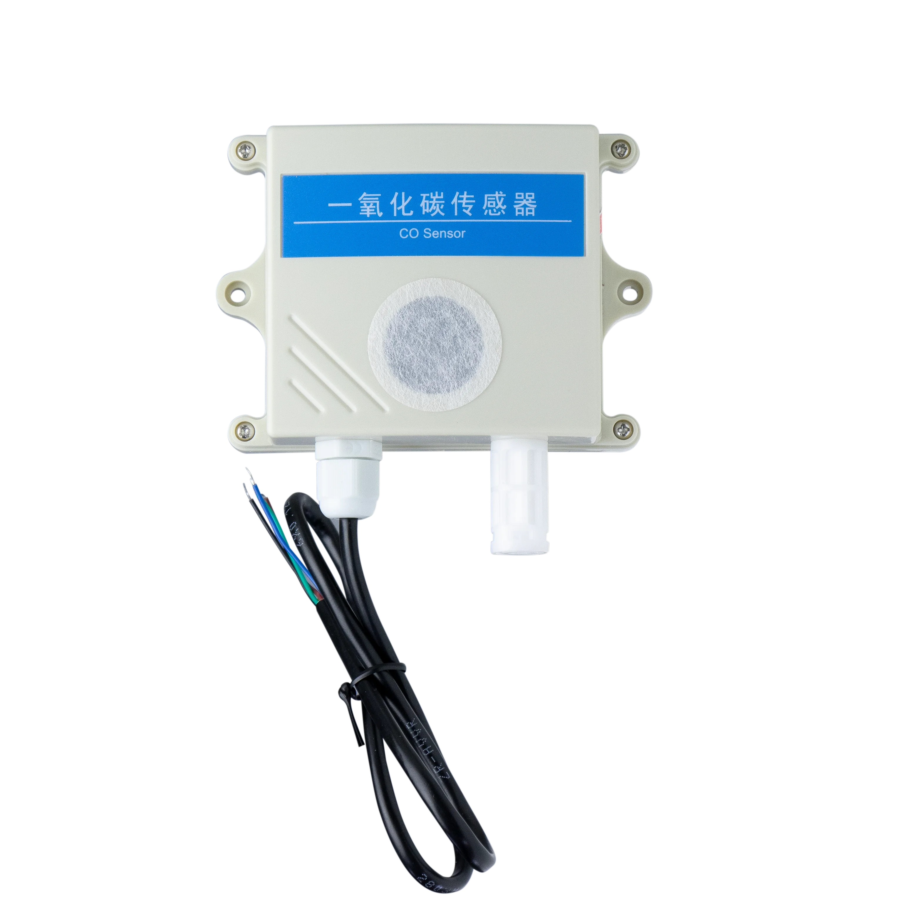 Yezon Wall-Mounted Carbon Monoxide 4-20mA RS485 24VDC Air Quality Sensor Detects Toxic Harmful Gases Carbon Monoxide Transmitter