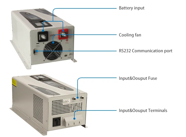 ZLPOWER رائجة البيع 1kw إلى 3kw موجة جيبية نقية شاحن العاكس AVR للأجهزة المنزلية