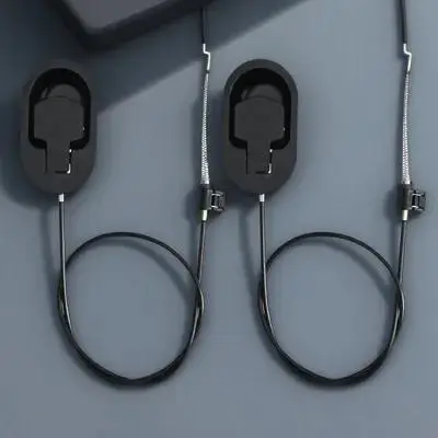 

LIFKOME 2Pcs Universal Aluminum Recliner Handle 96cm Cable Metal Pull Lever for Sofa Couch Black