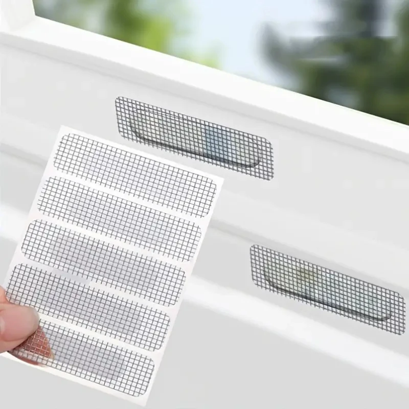 30 Strips/6 sheet Window And Door Screen Repair Patch, For Covering Window Door Tears Holes Screen Patch Repair Kit