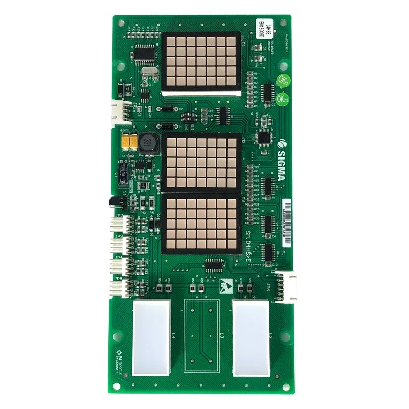 

Elevator Hall Call Display For SIGMA SM.04HS/E A3N49884 Horizontal Display