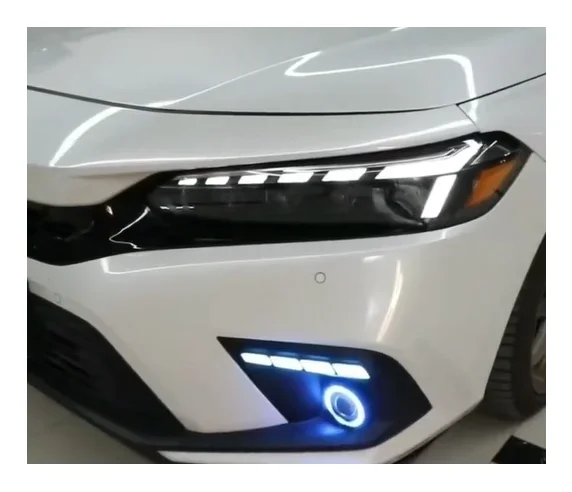 

Upgrade Headlight Auto Full LED Accessories Modified Front Lamp For Honda Civic 11th 2021-2023