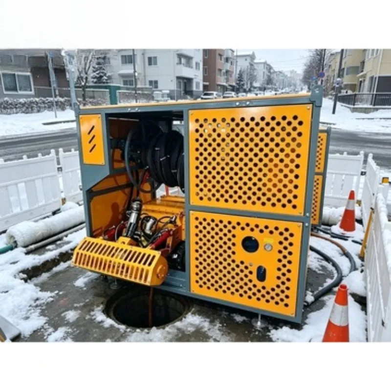 Sediment Dredging Robot Remote Control Dredging Robot with Automated Collection for River Restoration