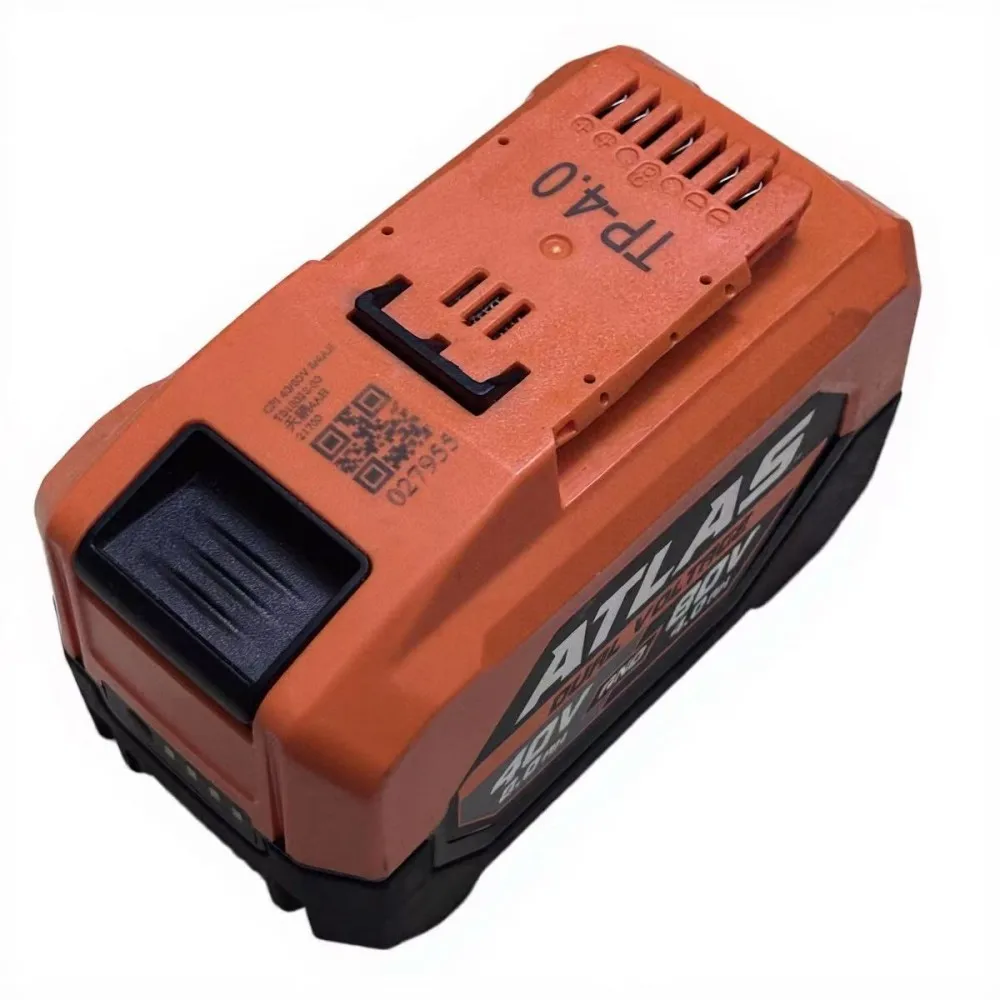 100% الأصلي 8Ah ل ATLAS 40 فولت 80 فولت منشار كهربائي قرع الحفر المطرقة وجع أدوات إصلاح السيارات أداة السلطة البطارية
