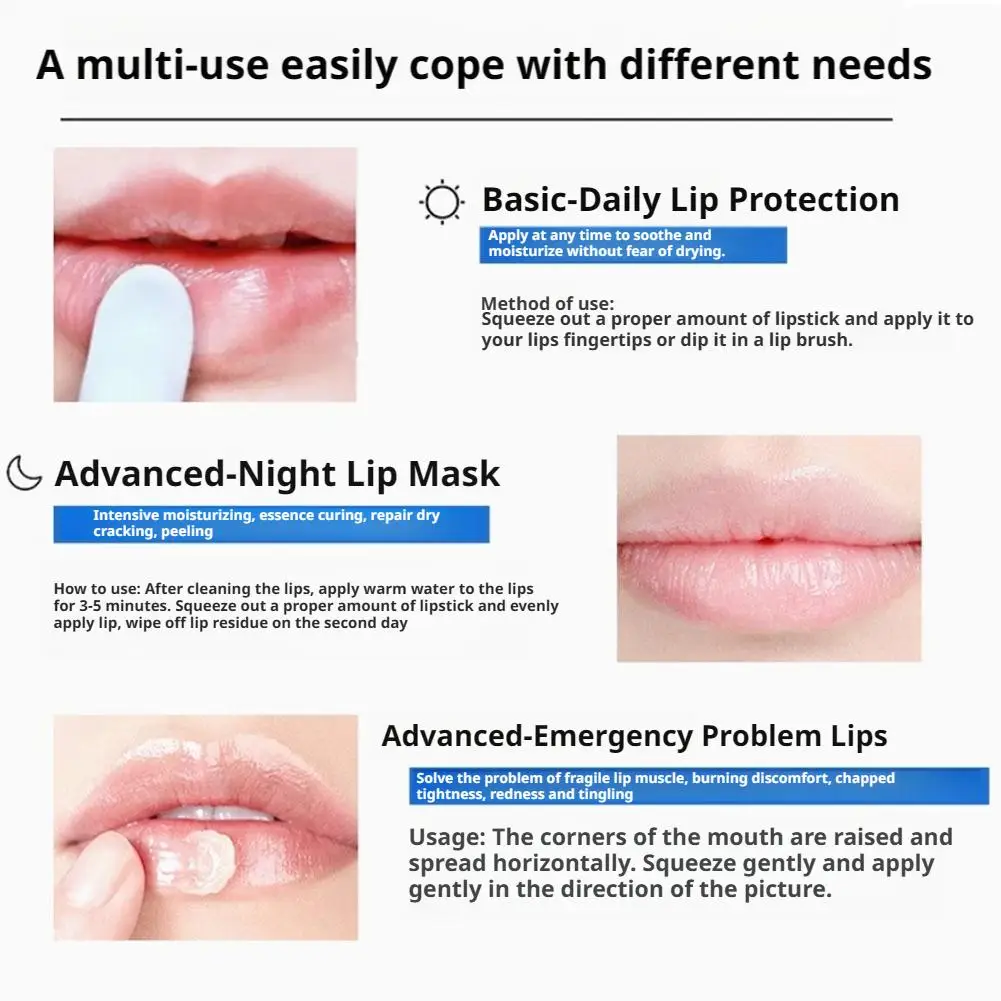 Французский урод, успокаивающий ремонт губ, 15 мл, глубокое питание, отшелушивающий скраб, омоложение кожи, уход за губами