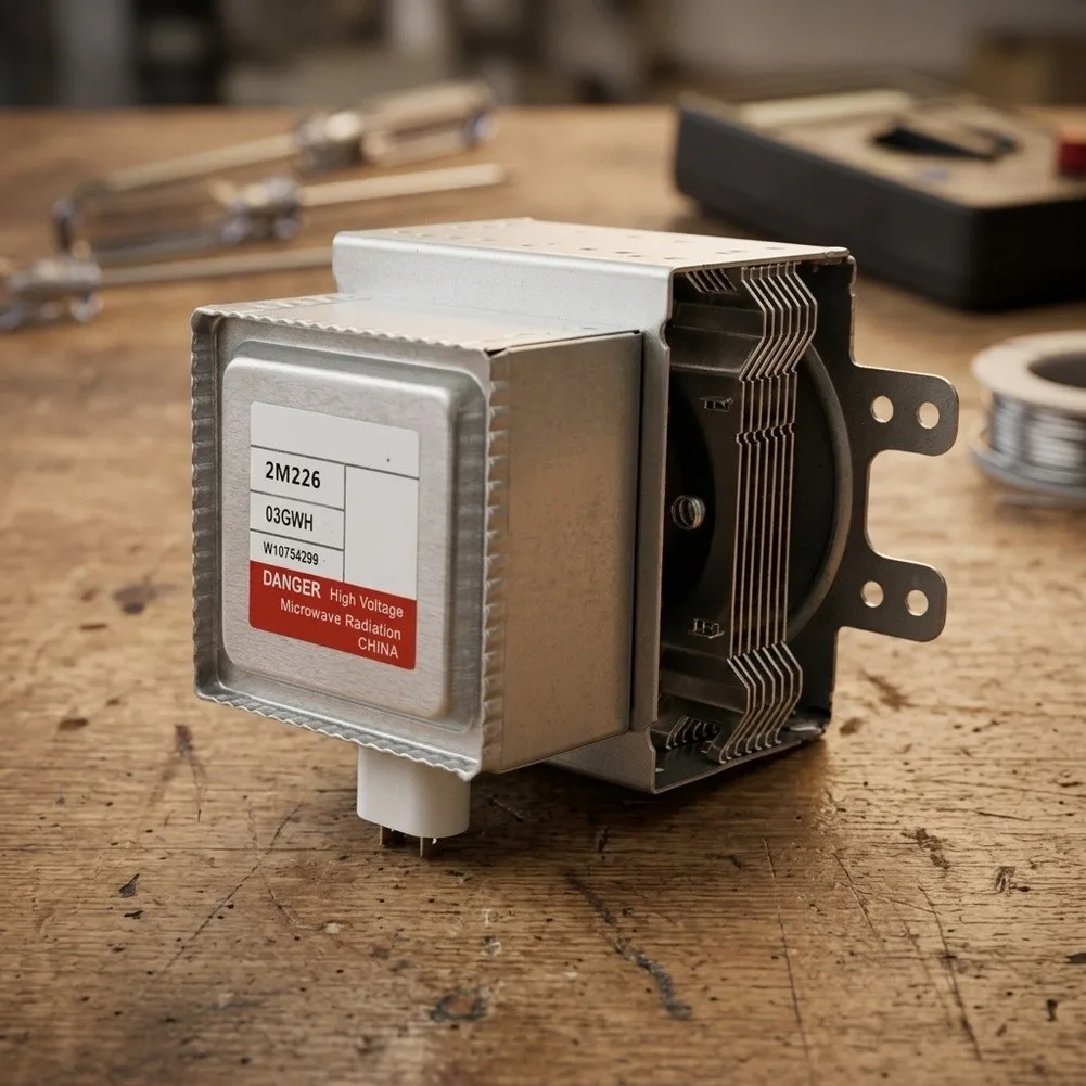 W10754299 Magnetron for Microwave Oven Replacement Part Used in Repair of Common Domestic Microwave Heating Systems