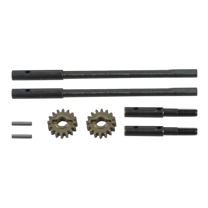 axial scx10 ii 2 upgrades Parts Metallic Front Rear Axle CVD Drive Shaft Portal Axles For 1/10 SCX10 I RC CAR Accessories