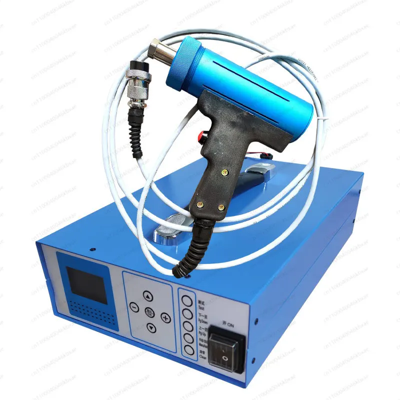 

Ultrasonic Handheld35K Chicken Manure Cleaning with Spot Welding Machine Car Door Panel Clothing Positioning Plastic Welding Gun
