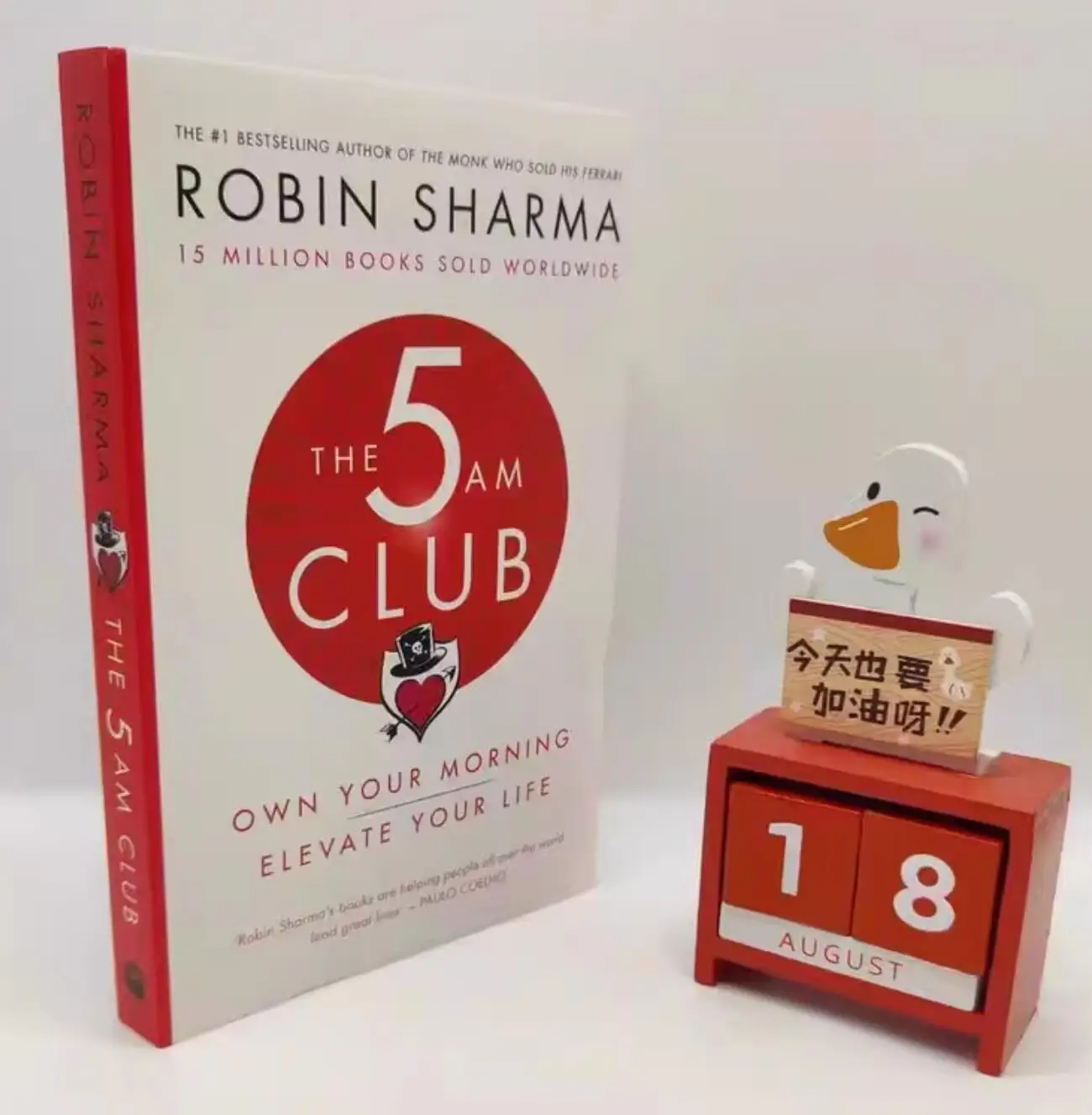 The 5AM Club By Robin Sharma Own Your Morning Elevate Your Life English Book