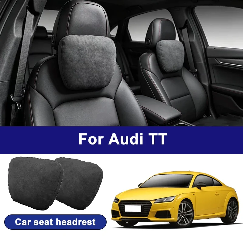 

For Audi TT car headrests, soft universal adjustable car seat pillows, car neck pillow cushions, car accessories
