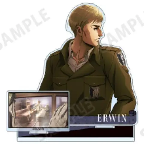 Аниме атака на Титанов Эрен кругер Микаса · Акерман Леви Акерман Эрвин Смит Саша Бридж Технические характеристики декоративный подарок для стола