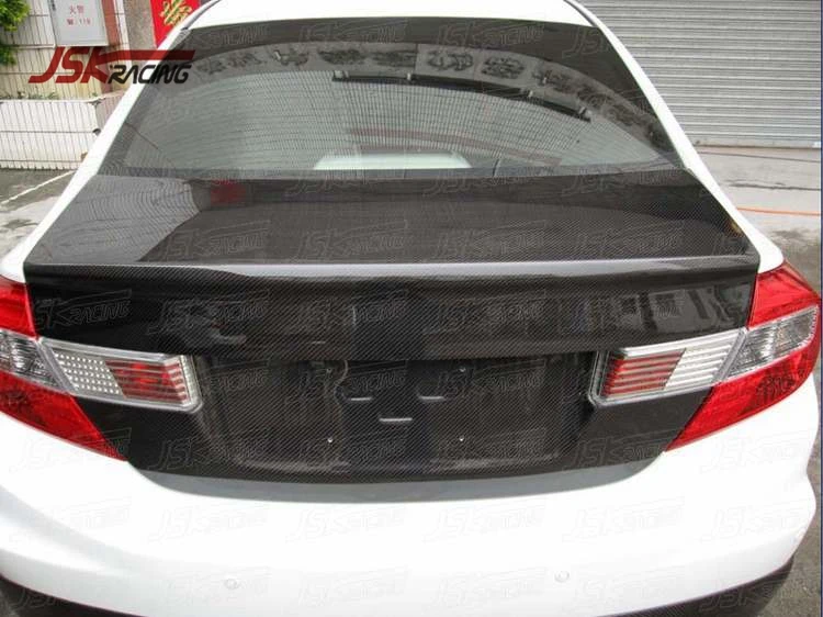 NEW OEM STYLE CARBON FIBER TRUNK for 2011-2015 HONDA CIVIC 4DR