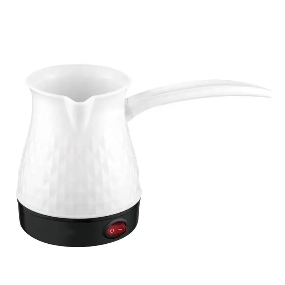 Coffeeware Electric Turkish Coffee Pot 600W Ergonomic Long Handle Espresso Kettle Plastic Mini Turkish Coffee Maker Restaurant