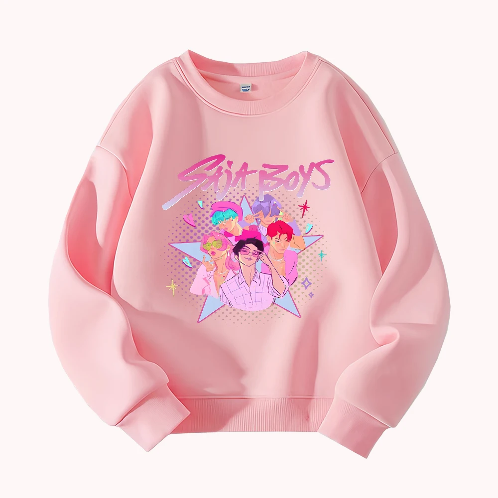 

Толстовка с круглым вырезом и графическим принтом Sajib Boys, повседневная, свободного кроя, модная уличная одежда для мужчин и женщин