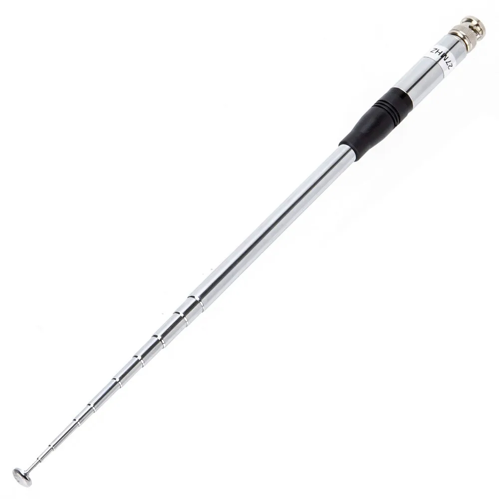 27MHz BNC Male Connector Telescopic/Rod HT Antenna 9Inch To 51Inch For CB Handheld/Portable Radio Walkie-talkie scalable antenna