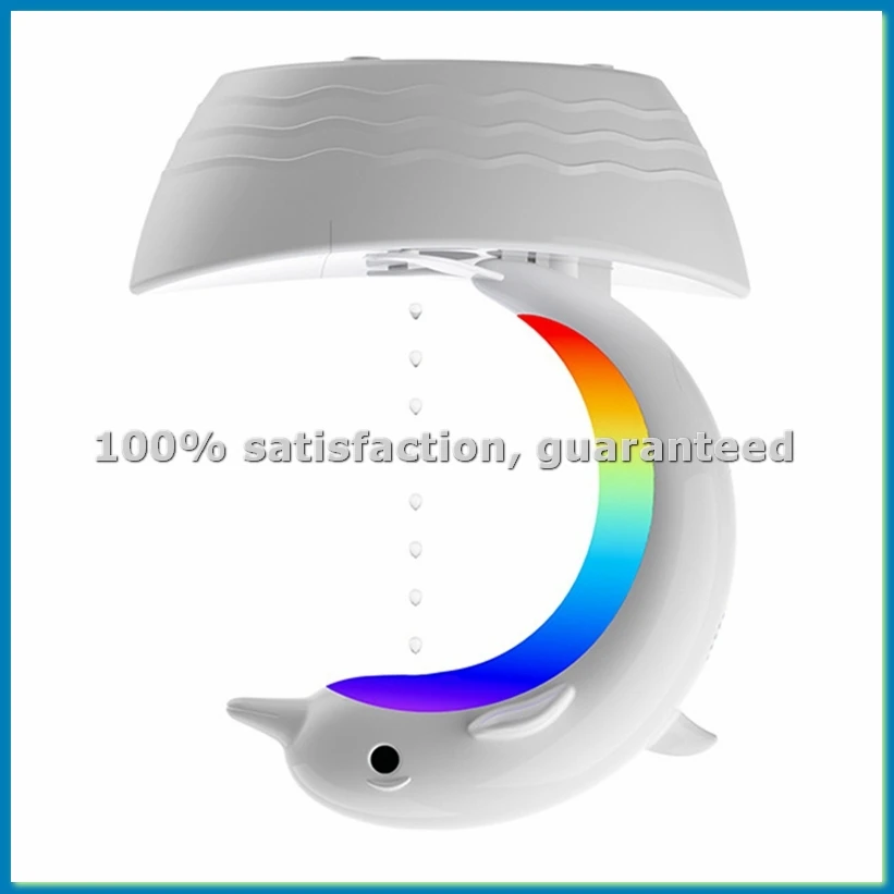 

Увлажнитель воздуха с эффектом капли воды, Bluetooth-колонка, увлажнитель с мягким звуком, разноцветная подсветка-A73M