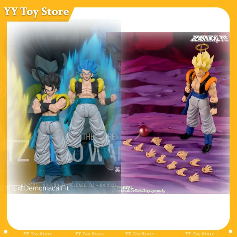 

Demoniacal Fit Dragon Ball Z Super Saiyan Shf Figure Gogeta Action Figures Gogeta Model Animation Movable Collection Gifts Toys