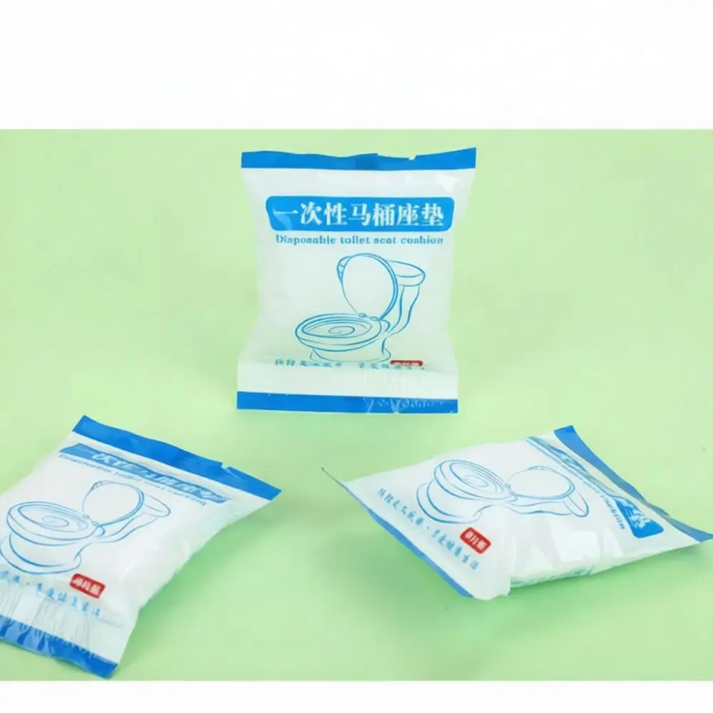 Disposable Toilet Seat Covers Portable Non Woven Mat Waterproof Sanitary Liner Travel Hygiene Cushion For Public Restroom Care