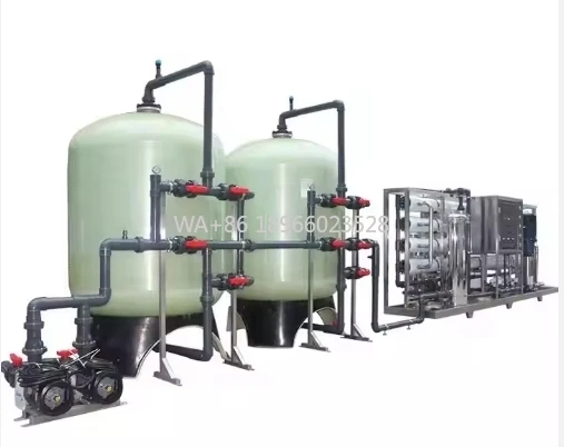 غلاية منقي مياه الراتنج الملح مع ضمان لمدة سنة واحدة، منقي المياه الصلبة للزراعة الصناعية الإلكترونية الأوتوماتيكية