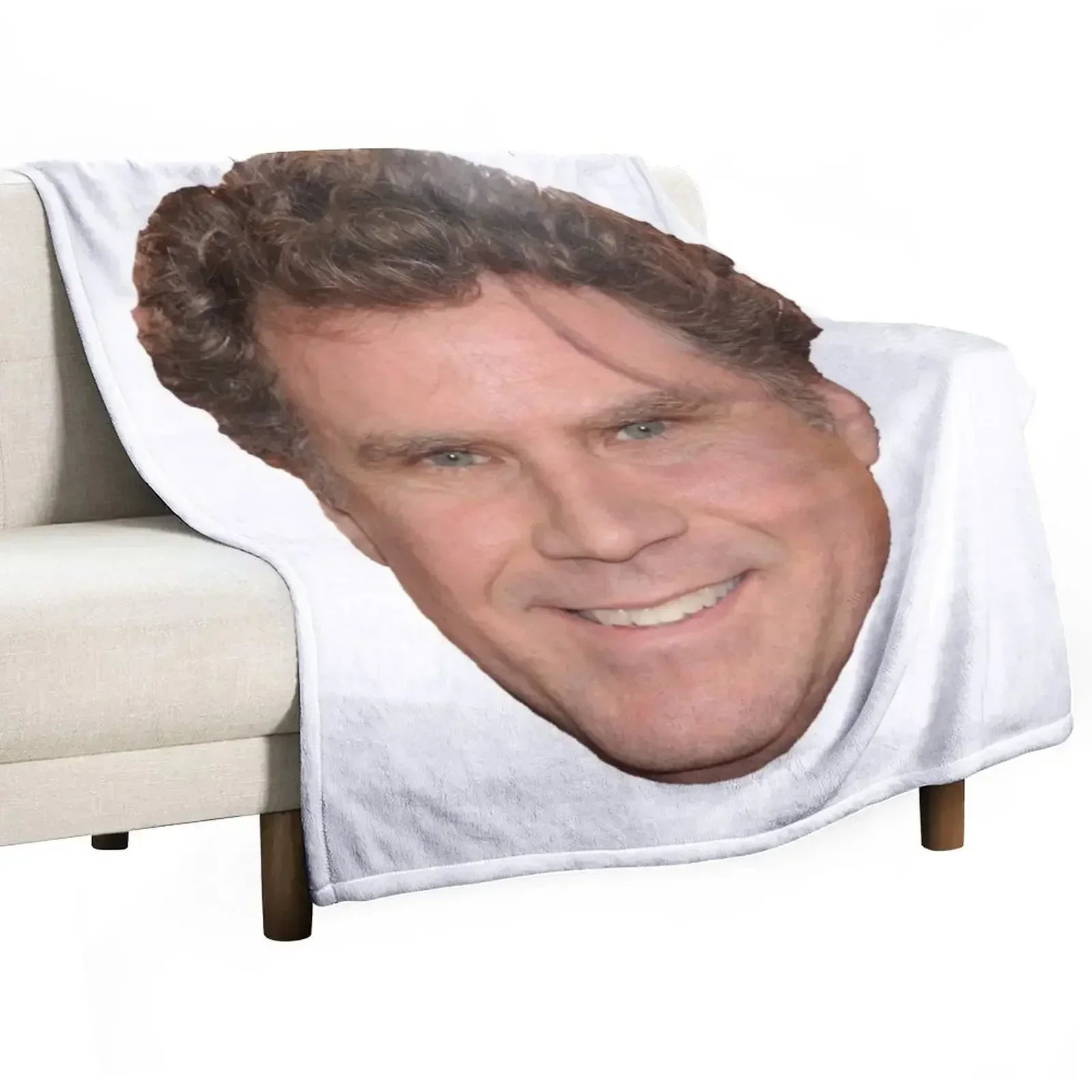 

Will Ferrell Throw Blanket Summer Beddings Cute Plaid halloween Bed linens Blankets