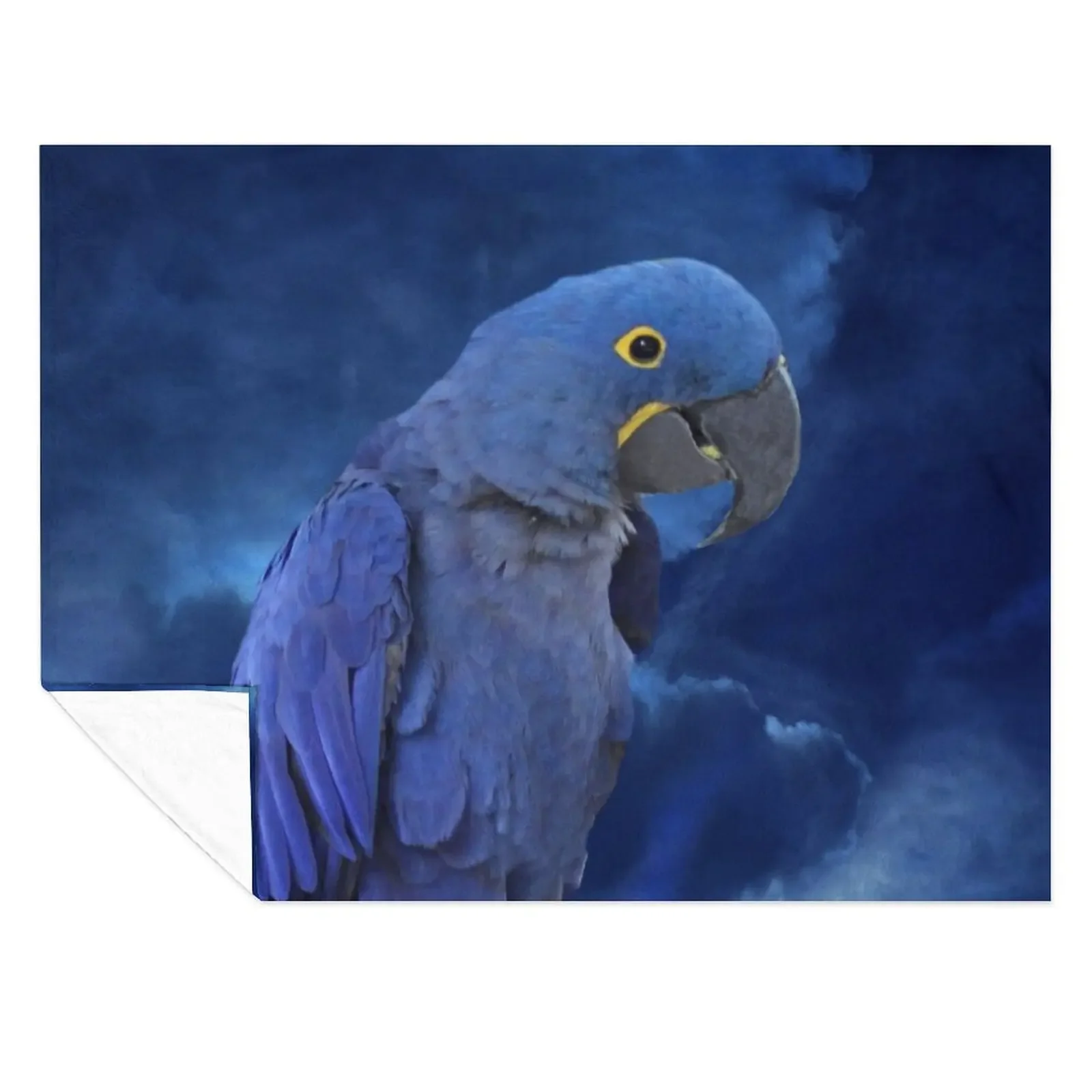 

Hyacinth Macaw Throw Blanket Decorative Sofa christmas decoration Baby Furrys Blankets