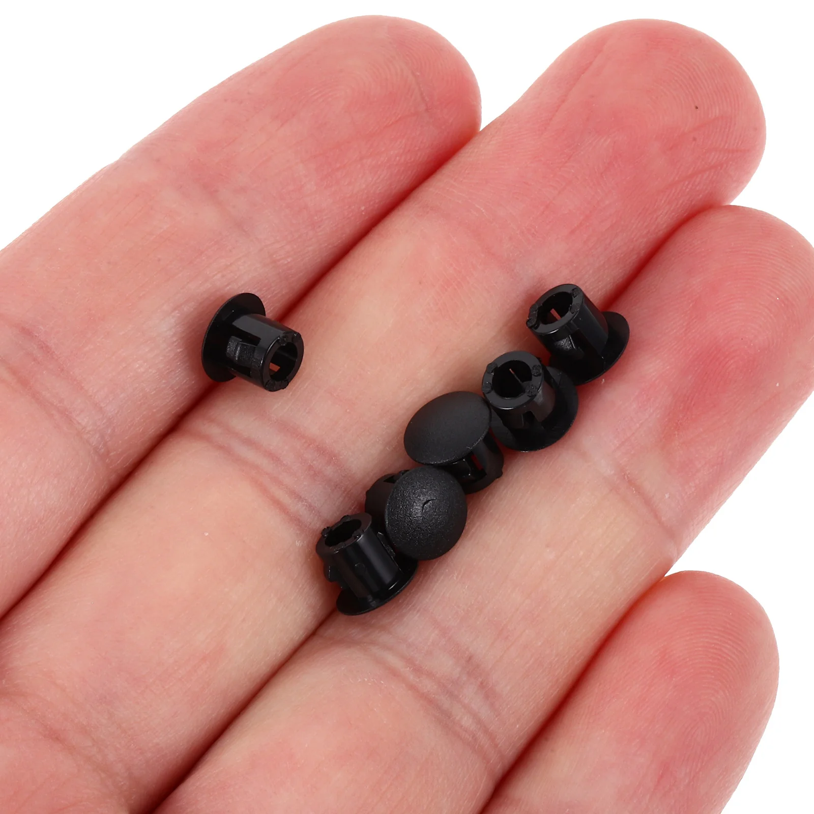 

50 Pcs Cabinet Hole Plug Reusable Plugs Furniture Repairs for Cover Caps Screw USB Plastic Inserts