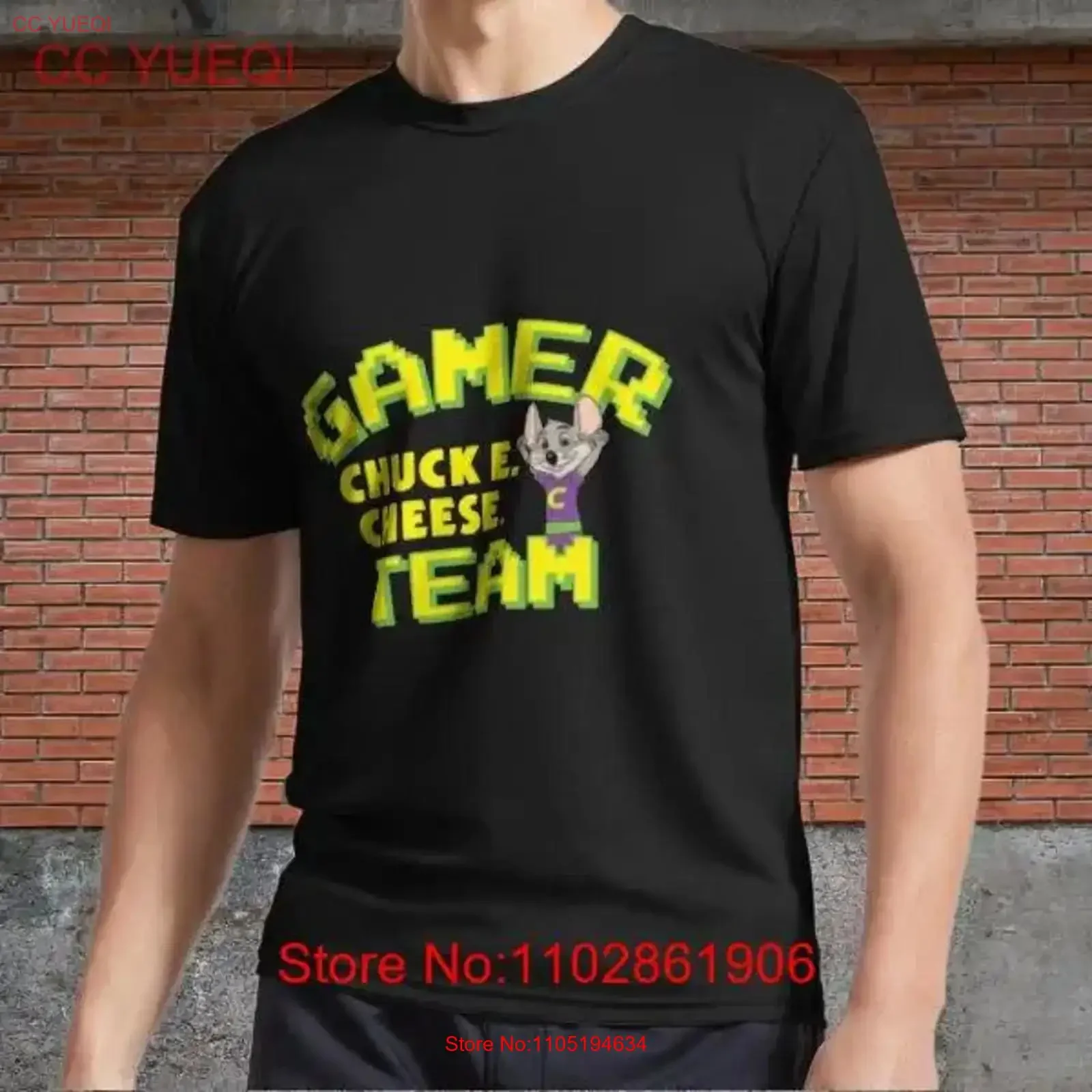 

Gamer Team Active T Shirt Logo Men's Funny Size S to 5XL vintage Washed Slightly Versatile Breathable Stretched Comfortable
