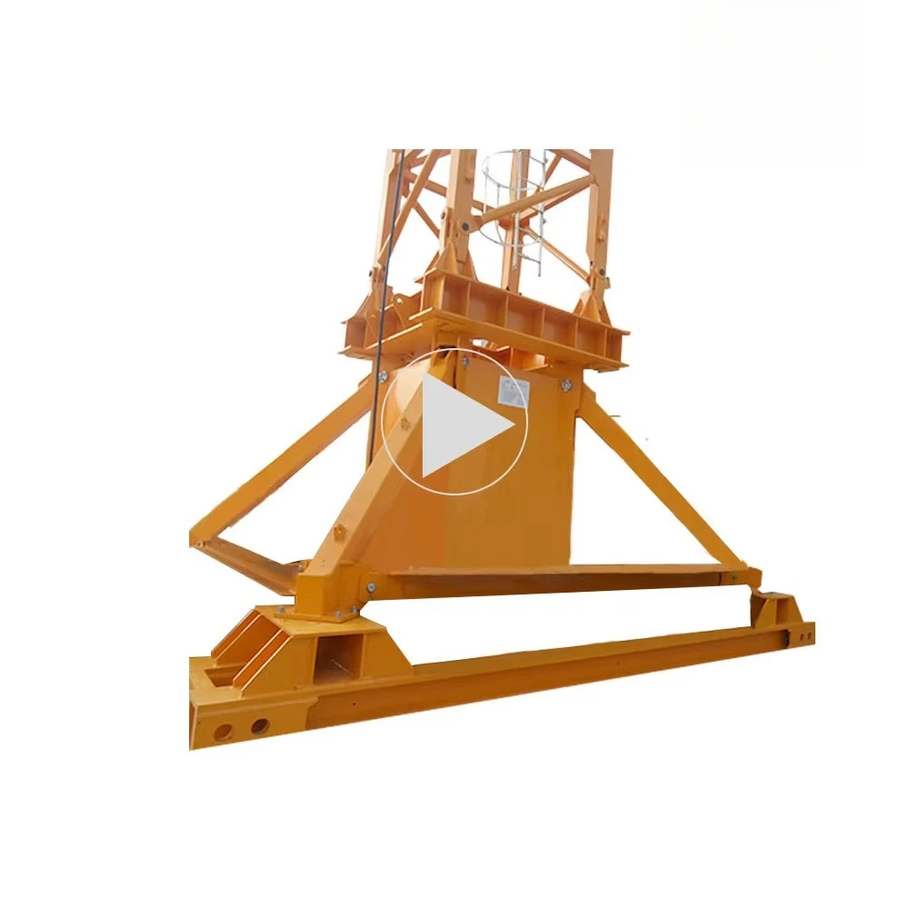 Tower Crane Spare Parts Travelling Chassis with Bogies